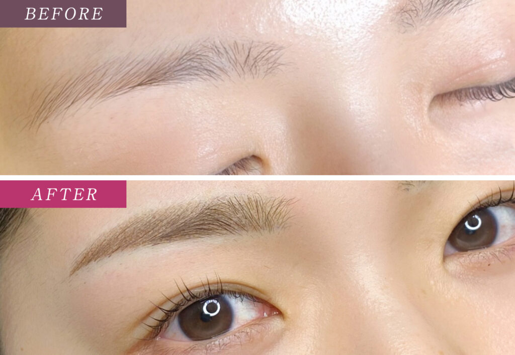 眉毛アートメイク症例写真