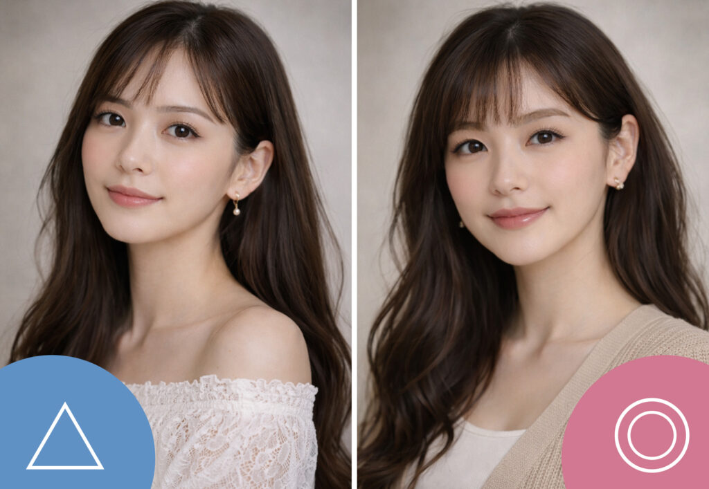 子供顔向垢抜け眉毛