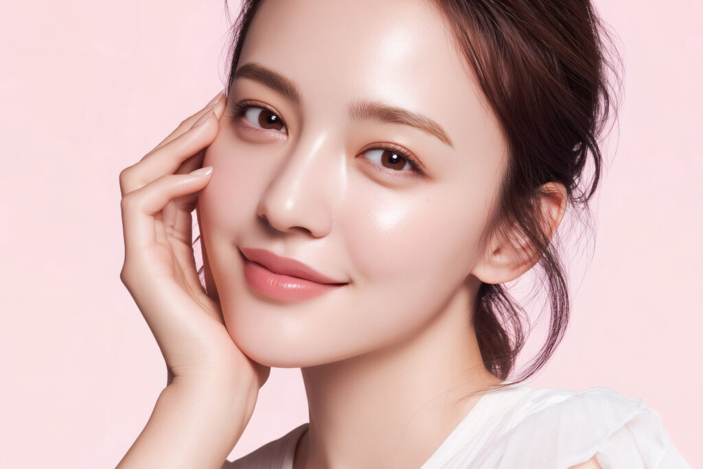 中顔面短縮メイクとは?間延び感を解消して小顔に見せるメイク術