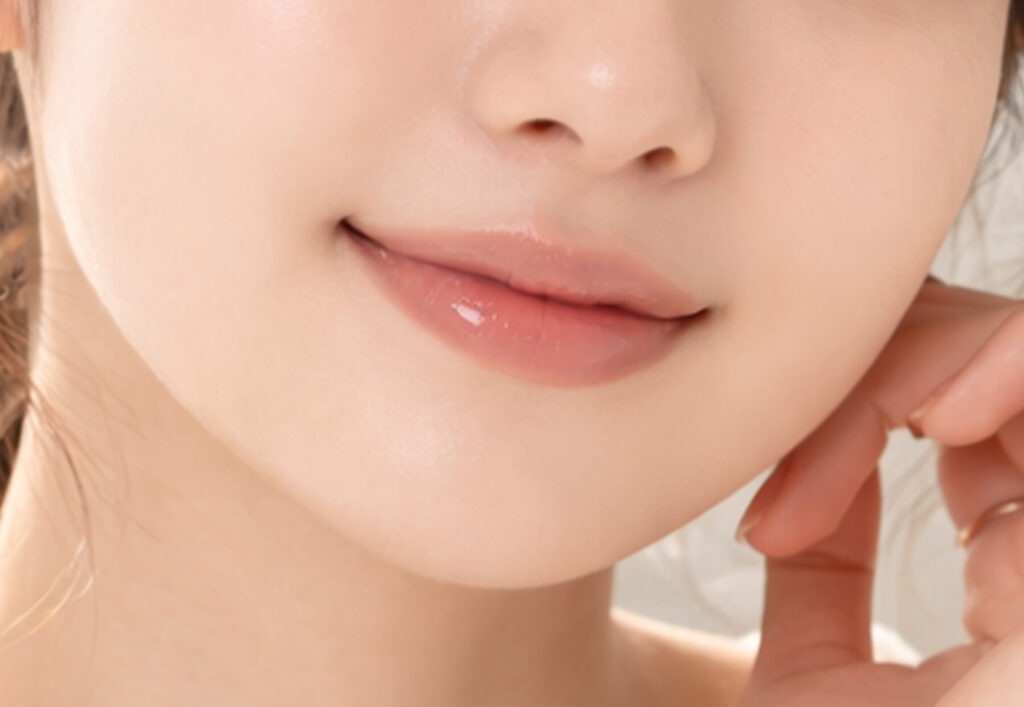 ナチュラルなリップメイク