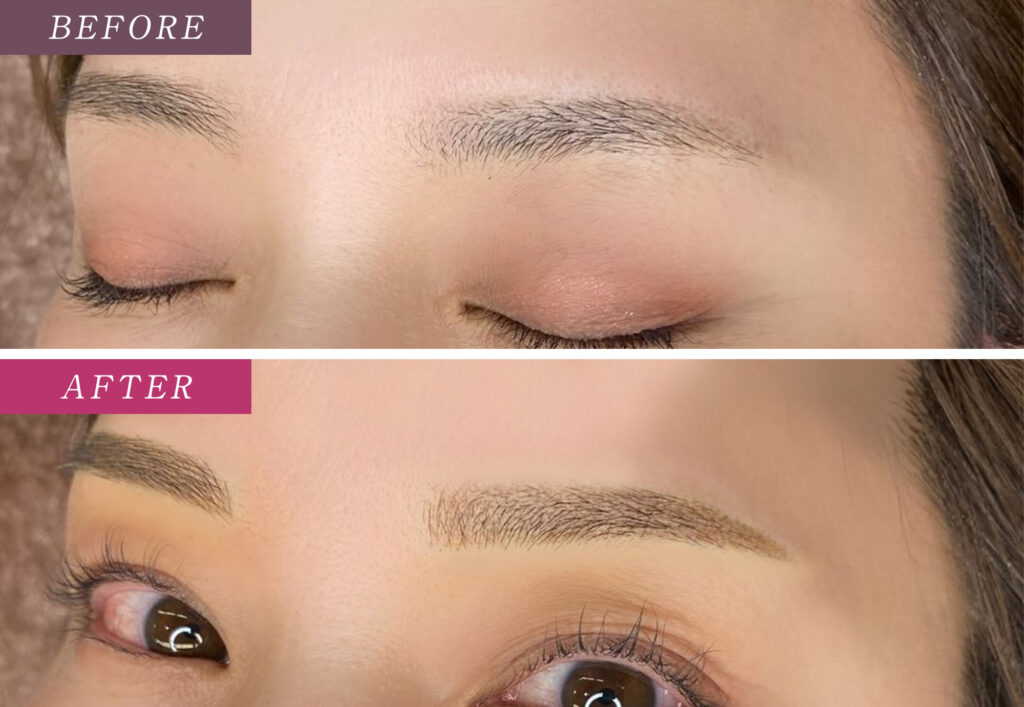 眉毛アートメイク症例写真